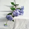 Wholesale of long-pole 7-head dahlia model house soft decoration home furnishing artificial flowers and multi-color dahlia artificial flowers Item Picture